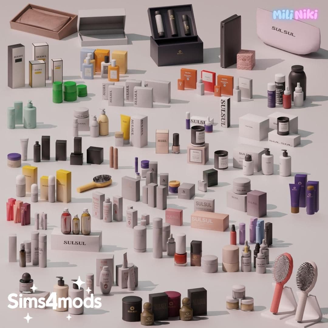 Скриншот мода Большой набор декора Big Cosmetics Set